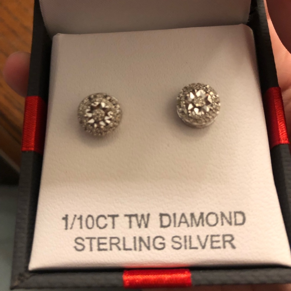 Diamond earrings